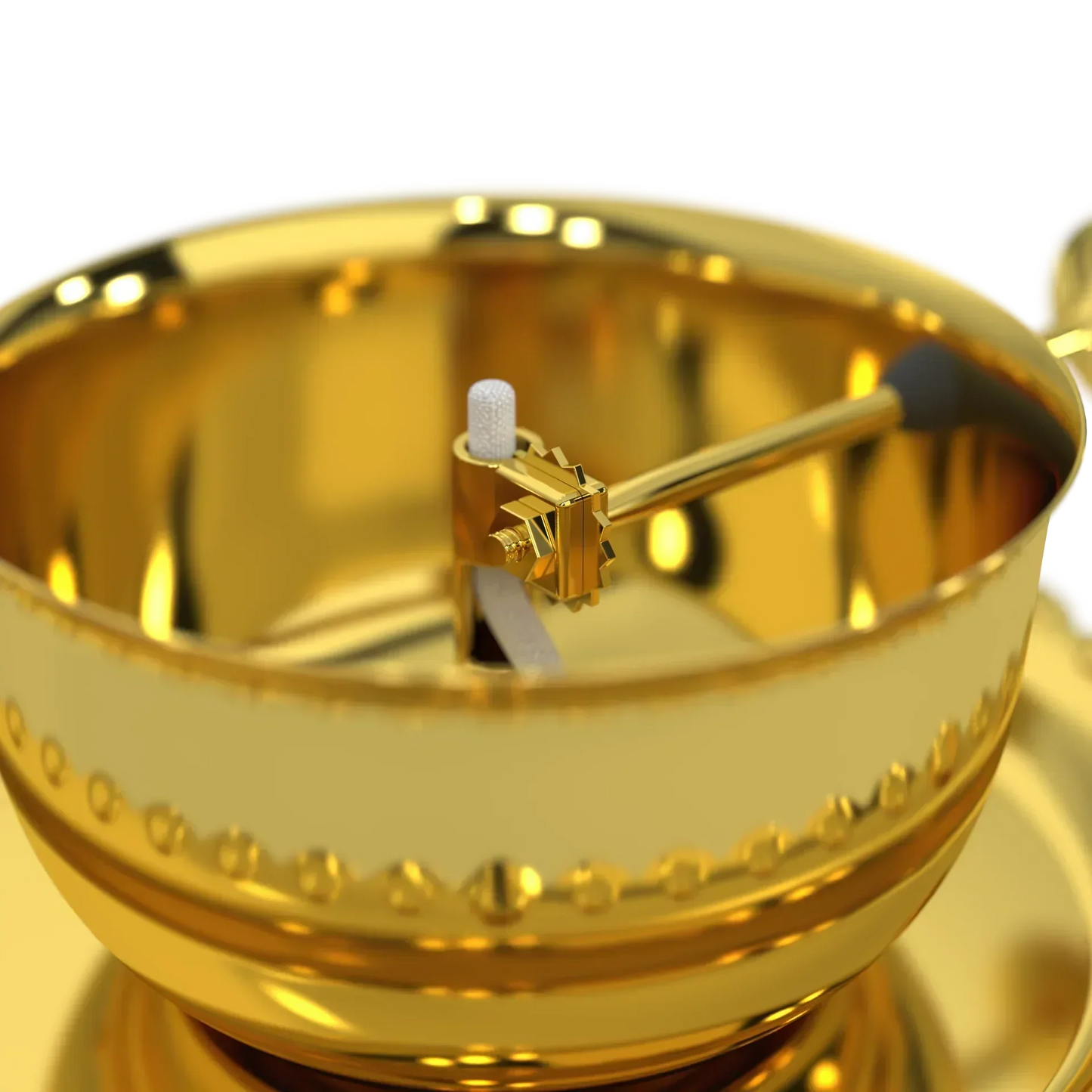 Shree Akhand Jyot Diya & Cover - Brass (पीतल) - Premium Quality ✅