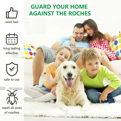 Roach Shield Natural Gel – Safe & Powerful Cockroach Repellant for Kitchens, Bathrooms & Cabinets