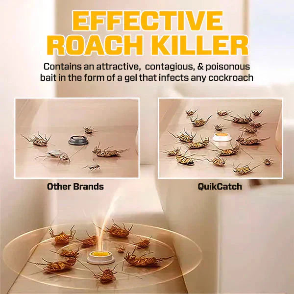 Roach Shield Natural Gel – Safe & Powerful Cockroach Repellant for Kitchens, Bathrooms & Cabinets