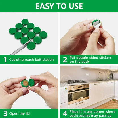 Roach Shield Natural Gel – Safe & Powerful Cockroach Repellant for Kitchens, Bathrooms & Cabinets